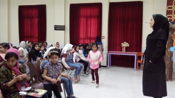 فعالیتهای کتابخانه و کانون (روز دختر)